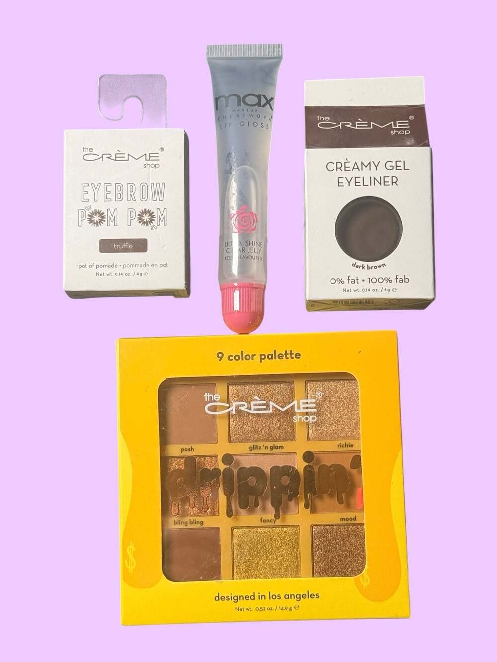 The Crème Shop Makeup Bundle (Drippin' 9-
